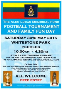 2015 Date Confirmed – Football Tournament & Family Fun Day