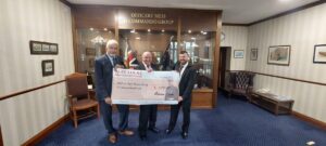 Presentation to Royal Marines Charity 2025